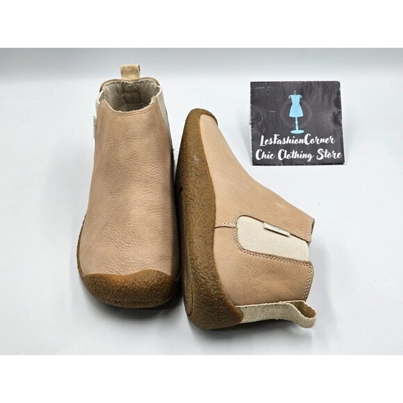 Keen Women's Beige Nubuck Leather Mosey Chelsea Ankle Boots Size 9.5 2949 - Picture 11 of 16